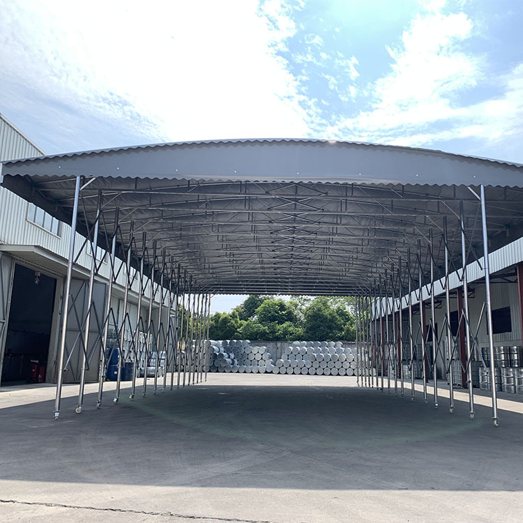 聊城电动/移动推拉棚