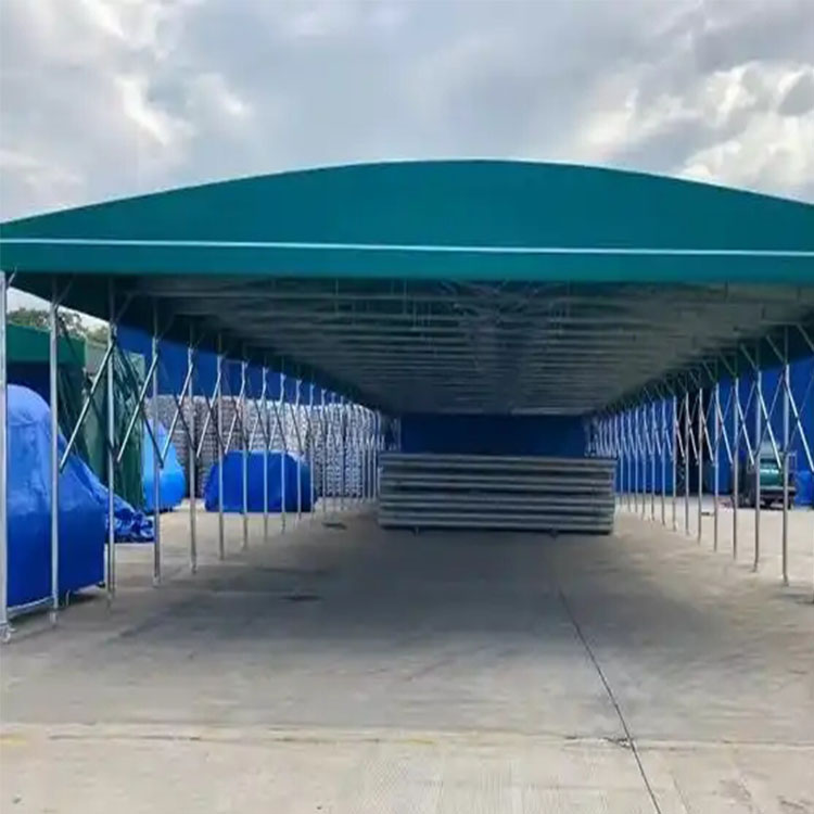 聊城电动/移动推拉棚