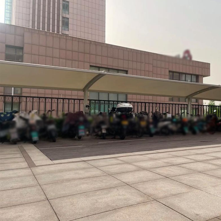 聊城膜结构电动车棚