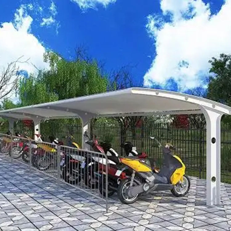 聊城膜结构电动车棚